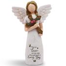 Estatueta de anjo AUKEST, presente de simpatia, para perda de um ente querido