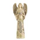 Estatueta de anjo memorial Ivy Home Garden Statues with Bird