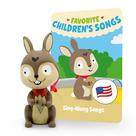 Estatueta de brinquedo de áudio Sing-Along Songs, crianças favoritas de Tonies