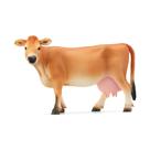 Estatueta de brinquedo Schleich Farm World 2024 Farm Animal Jersey Cow