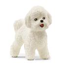 Estatueta de cachorro de brinquedo Schleich Farm World Bichon Frise 2023 Kids Estatueta de cachorro de brinquedo Schleich Farm World Bichon Frise 2023 Kids