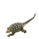 Estatueta de dinossauro realista de anquilossauro em PVC modelo 24 cm