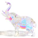 Estatueta de elefante de cristal YWHL Cute for Home Decor Estatueta de elefante de cristal YWHL Cute for Home Decor