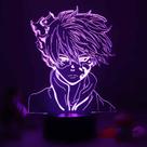 Estatueta de luz noturna My Hero Academia Hawks 3D Anime