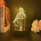 Estatueta de mercadoria Night Light USB Archive Suzume azul