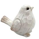 Estatueta de pássaro realideas New White Modern Farmhouse