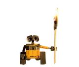 Estatueta de robô colecionável Wall-E modelo de 6 cm com Eva
