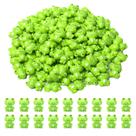 Estatueta de sapo FXMHEHBB Mini Green Plastic, pacote com 200 unidades