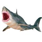 Estatueta de tubarão Gemini & Genius Megalodon Shark Toy, presente para crianças