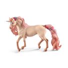 Estatueta de unicórnio decorada Schleich bayala com glitter
