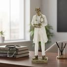 Estatueta Decorativa Médico Em Resina
