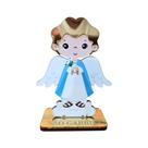 Estatueta Decorativa Santo São Gabriel Arcanjo - Enfeite de Mesa Luxo