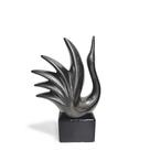Estatueta Decorativa Sculp Cisne Asa 25cm