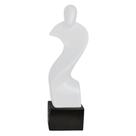 Estatueta Decorativa Sculp Homem Branca - G Estatueta Decorativa Sculp Homem Branca - G