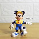 Estatueta Disney Mickey Football Player de 10 cm em PVC unissex