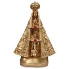 Estatueta Enfeite Nossa Senhora De Aparecida De Resina M