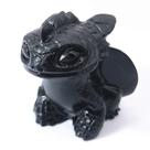 Estatueta Estátua Anlingem Healing Crystals Toothless Dragon