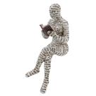 Estatueta Focket Reading Woman Resin Pulp Bookshelf Decor Estatueta Focket Reading Woman Resin Pulp Bookshelf Decor