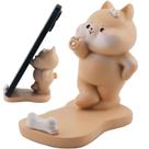 Estatueta fofa do suporte de telefone de mesa Meroqeel Cartoon Dog Estatueta fofa do suporte de telefone de mesa Meroqeel Cartoon Dog