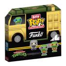 Estatueta Funko Bitty Pop TMNT, 12 unidades, embalagem múltipla de 2,2 cm