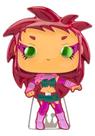 Estatueta Funko Pop! Tamanho do pino DC Teen Titans Starfire Estatueta Funko Pop! Tamanho do pino DC Teen Titans Starfire