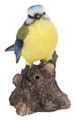 Estatueta Hi-Line Gift Ltd Cantando pássaro no toco
