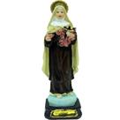 Estatueta Imagem De Santa Teresinha Enfeite Em Resina 16cm