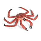 Estatueta King Crab, brinquedo realista de vida marinha de plástico, 13 cm