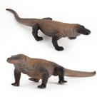 Estatueta Komodo Dragon x2 modelo realista de PVC para crianças a partir de 3 anos
