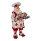 Estatueta Kurt S. Adler Gingerbread Chef Santa 28cm