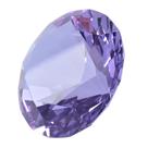 Estatueta LONGWIN 10 cm Crystal Diamond Paperweight Paperweight Roxa