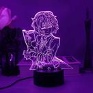 Estatueta Night Light 3D Anime Bungou Stray Dogs Dazai Osamu
