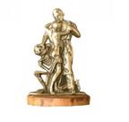 Estatueta O Ceifador Bronze Escultura Médico Paciente Obra
