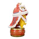 Estatueta Pikachu Lion Dance PVC 15cm para o Ano Novo