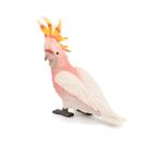 Estatueta realista Cockatoo Parrot PVC Wild Bird modelo 8,7 cm