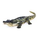 Estatueta realista de crocodilo grande, réptil em PVC, modelo Kids 3+