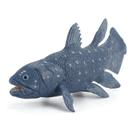 Estatueta realista de peixe celacanto, criatura oceânica pré-histórica em PVC