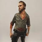 Estatueta rick - the walking dead