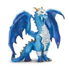 Estatueta Safari Ltd. Guardian Dragon Regal Blue 15 cm para crianças a partir de 4 anos