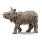 Estatueta Schleich Wild Life Realistic Baby Indian Rinoceronte