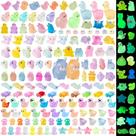 Estatuetas de animais de resina HOWHYUE Luminous Mini 152 unidades