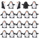 Estatuetas de mini pinguim BENOSPACE, estátua de animal em resina x20