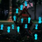 Estatuetas em miniatura POPKER Glow in Dark Statues 20 unidades