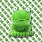 Estatuetas Mini Frogs, pacote com 100 unidades, resina, decoração de jardim de fadas