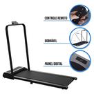 Esteira Elétrica Ergométrica Bivolt Ginastica Eagle Force Cor Preto Suporta 120Kg