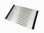 Esteira Escorredor Multiuso Calha Úmida 45cm Em Aço Inox Escovado Esteira Escorredor Multiuso Calha Úmida 45cm Em Aço Inox Escovado