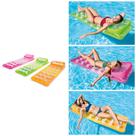 Esteiras modernas de 18 bolsos Pool Lounge Intex com travesseiro
