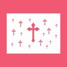 Estêncil Diananicy Nº 198 - Stencil para Decoração de Bolos e Doces