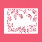 Estêncil Diananicy Nº 205 - Stencil para Decoração de Bolos e Doces