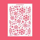 Estêncil Diananicy Nº 239 - Stencil Flocos Natalinos para Decoração de Bolos e Doces Estêncil Diananicy Nº 239 - Stencil Flocos Natalinos para Decoração de Bolos e Doces